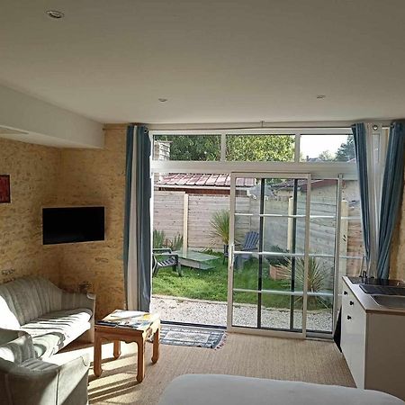 Studio Vargas Avec Jardin - Omaha Beach โคลวิลล์-ซัวร์-แมร์ ภายนอก รูปภาพ