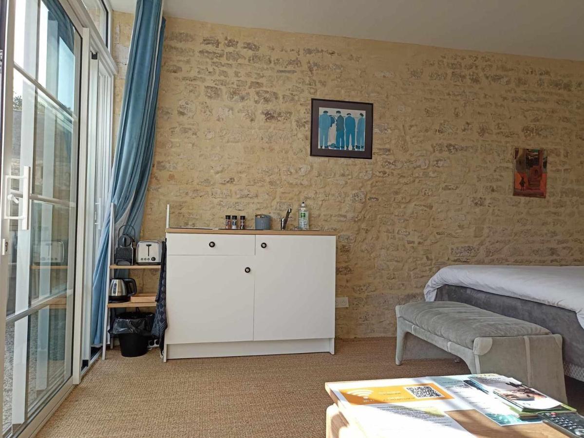 Studio Vargas Avec Jardin - Omaha Beach โคลวิลล์-ซัวร์-แมร์ ภายนอก รูปภาพ